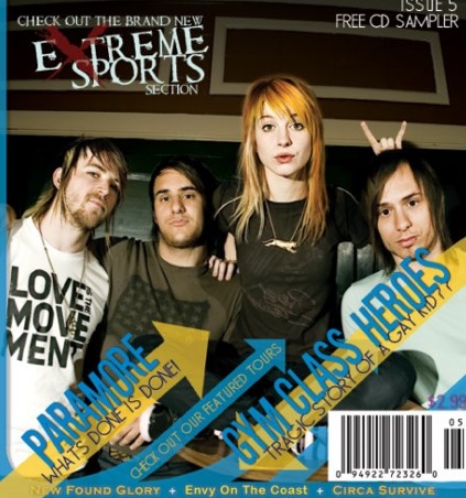 riot paramore album cover. Interview cover piece for SMP